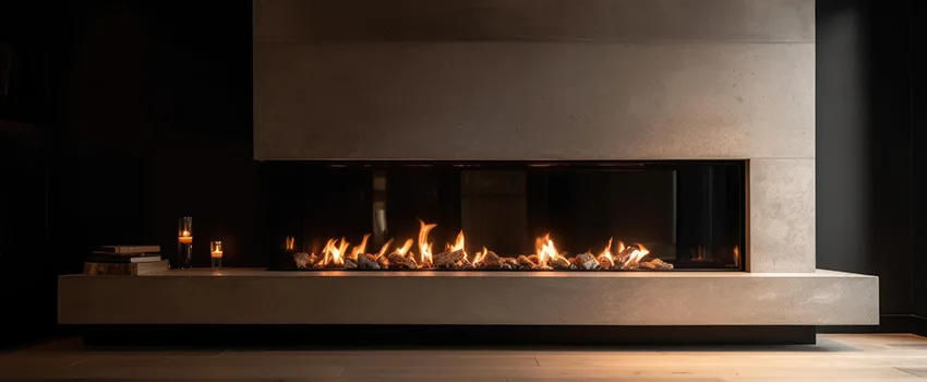 Gas Fireplace Ember Bed Design Services in Lenexa, Kansas