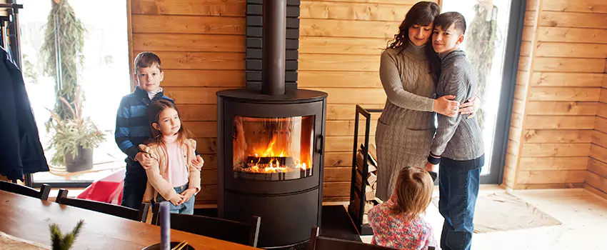 Morso Cast Iron Fireplace Insert Installation in Lenexa, Kansas