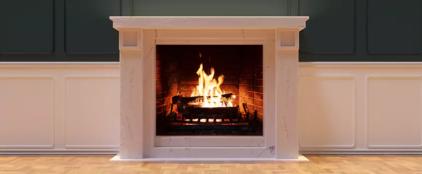 Open Flame Wood-Burning Fireplace Installation Services in Lenexa, Kansas