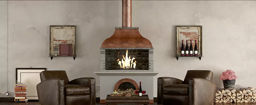 Thelin Hearth Products Providence Pellet Insert Fireplace Installation in Lenexa, KS
