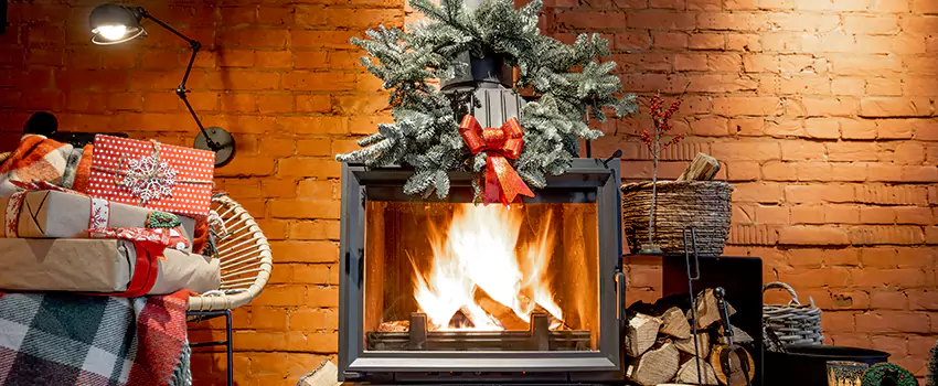 Travis Industries Linear Gas Fireplace Installation in Lenexa, Kansas