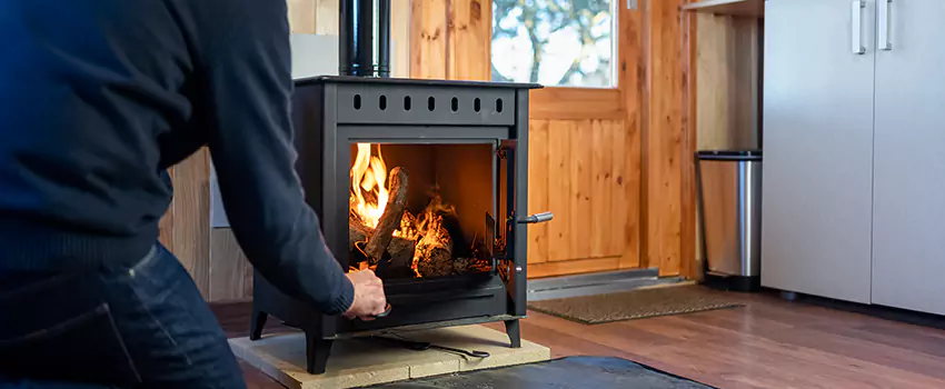 Open Hearth Wood Fireplace Installation in Lenexa, KS