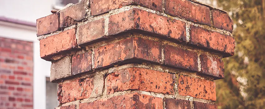 Cracked Chimney Bricks Repair Cost in Lenexa, Kansas