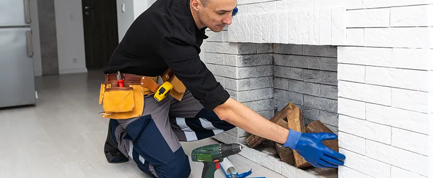 Fireplace Damaged Damper Frame Repair Services in Lenexa, Kansas